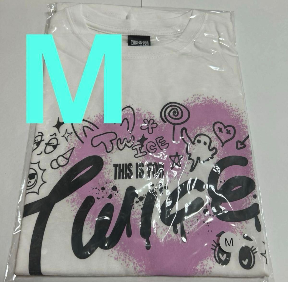 TWICE ポップアップ This is for Tシャツ 白 Mサイズ TWICE TシャツMサイズ POPUP ポップアップ 白|Yahoo!フリマ(旧
