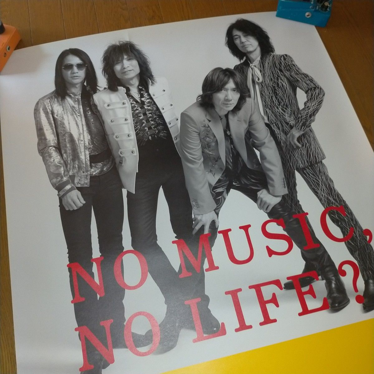 イエローモンキー タワレコ ポスター B1サイズ THE YELLOW MONKEY タワレコポスターB1サイズ NO MUSIC NO LIFE