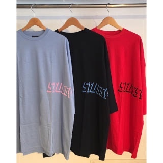 美品◆STUSSY　ステューシー Shadow Big Dress◆ ビッグシルエットTシャツワンピ_画像2