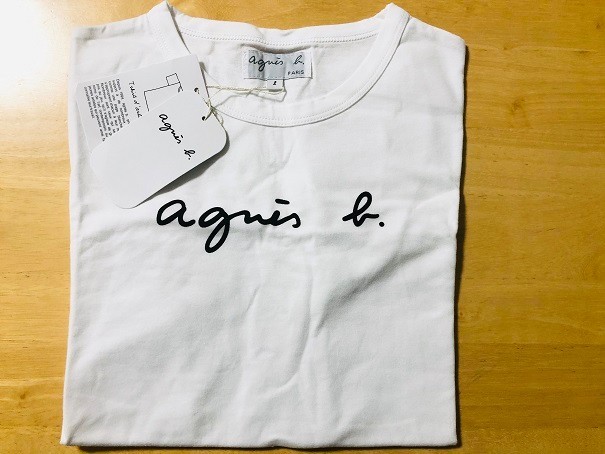 【Agnes b】アニエスベー★Tシャツ・Mサイズ★レディース★ホワイト