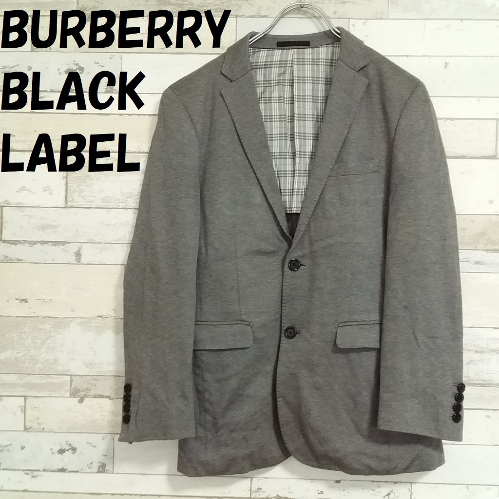 【人気】BURBERRY BLACK LABEL/バーバリーブラックレーベル カジュアルジャケット グレー S 三陽商会/8006