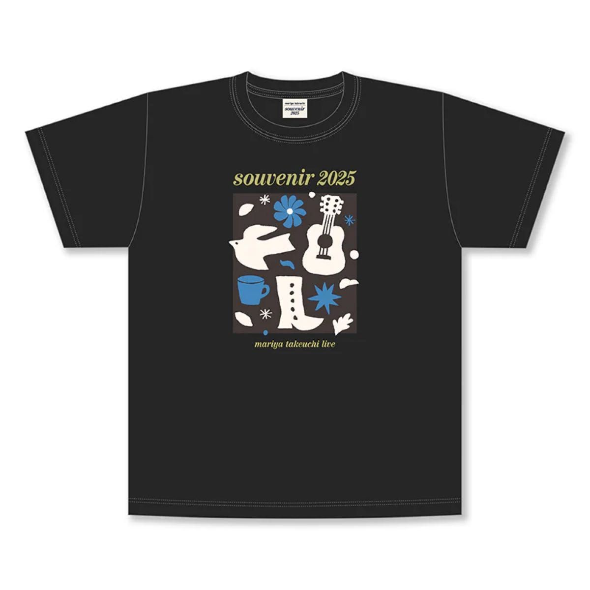 竹内まりや souvenir 2025 Tシャツ L グレー 新品未開封 新品 未開封 竹内まりや オフィシャルツアーグッズ souvenir