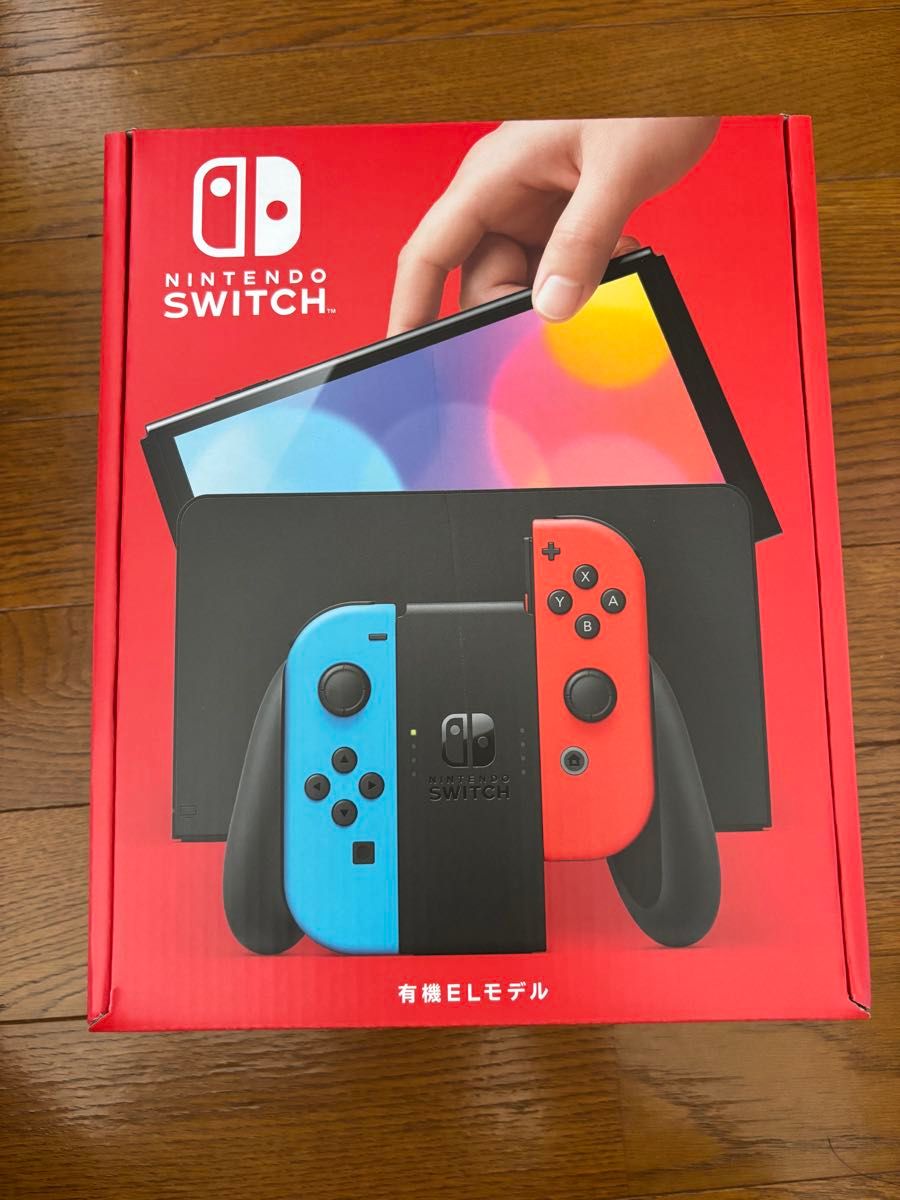 【即購入OK】新型ニンテンドースイッチ 有機ELモデル 本体【美品】 即日発送】【新品】Nintendo Switch 有機ELモデル カラー ネオン