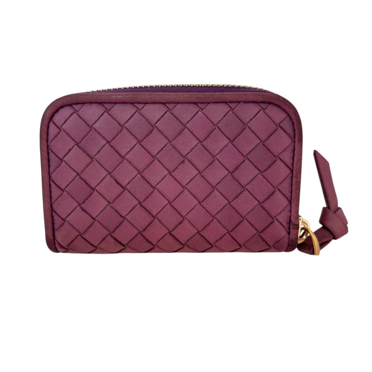 BOTTEGA VENETA 財布・コインケース 紫系 4500825Y0058 ボッテガヴェネタ 財布 小銭入れ コインケース イントレチャート