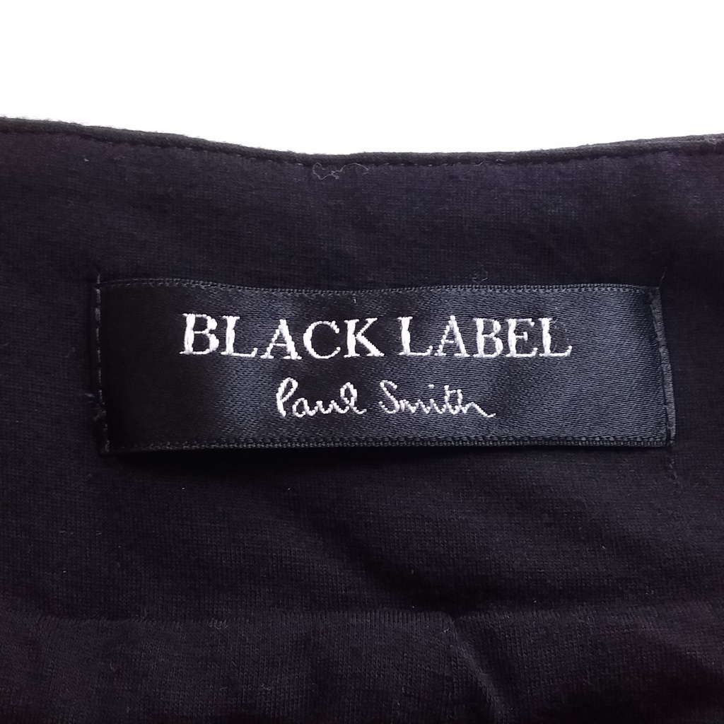【人気】Paul Smith BLACK LABEL/ポールスミス ブラックレーベル ひざ丈 バルーンスカート ブラック サイズM/8028_画像6