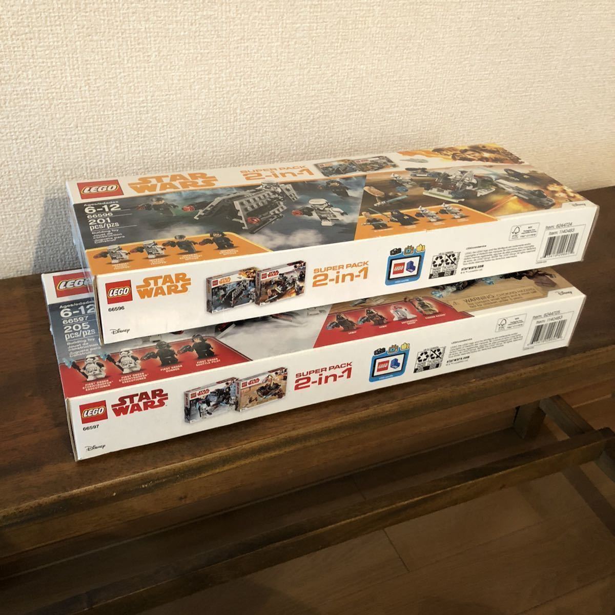 LEGO レゴ 66596 66597 スターウォーズ バトルパック SUPER PACK 2-in-1 新品未開封 日本未発売_画像5