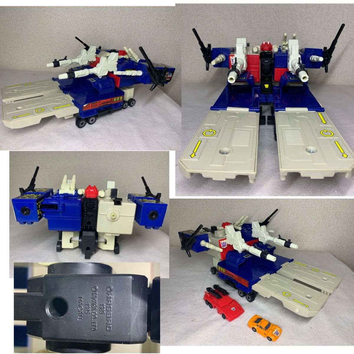 メトロタイタン　メトロタンク　戦車　トランスフォーマー　当時物　タカラ Yahoo!オークション - 当時物 タカラ トランスフォーマーメトロ