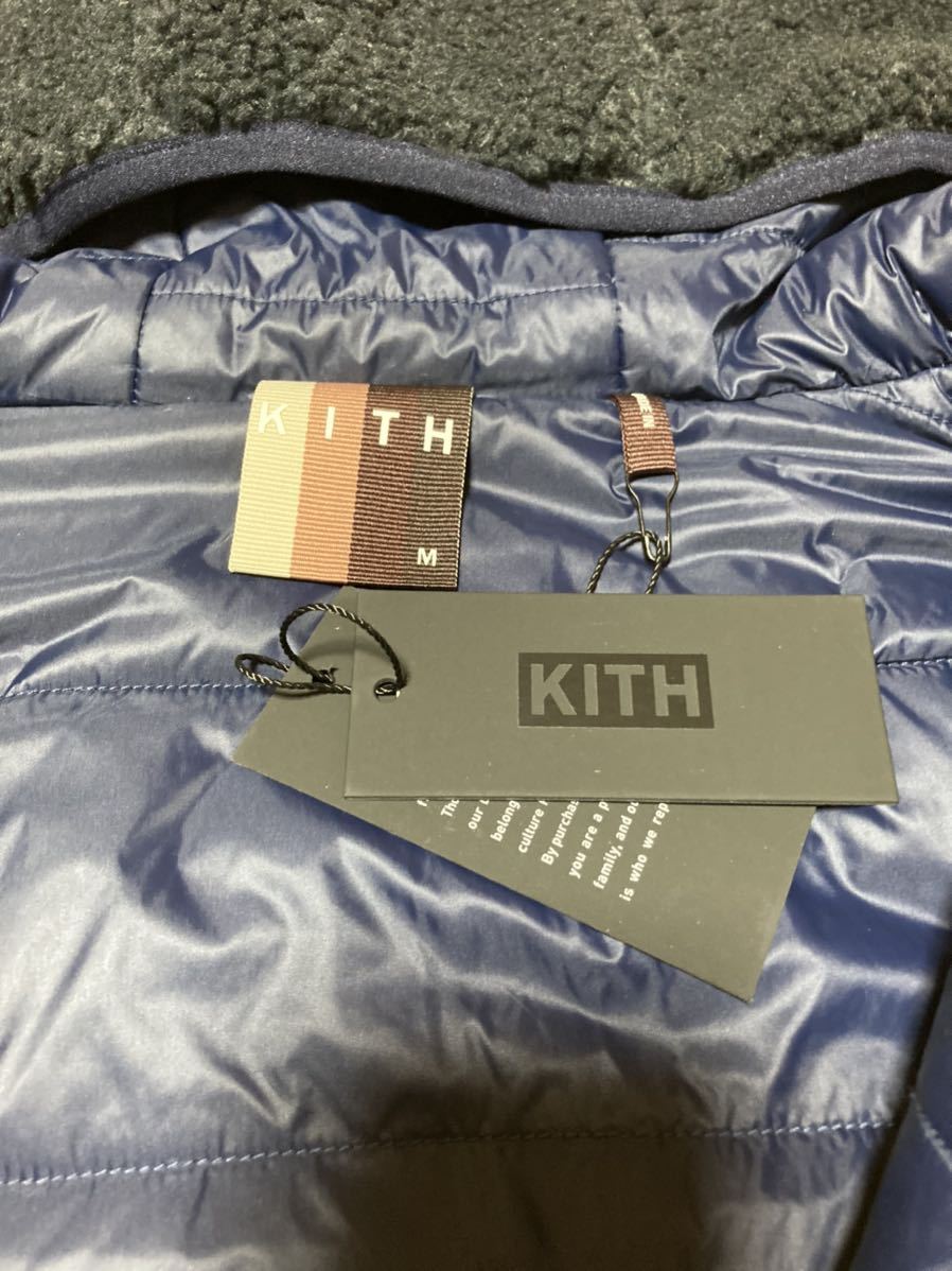 送料込み 新品 KITH SHERPA VEST HOODIE YELLOW M 日本未発売 ボア