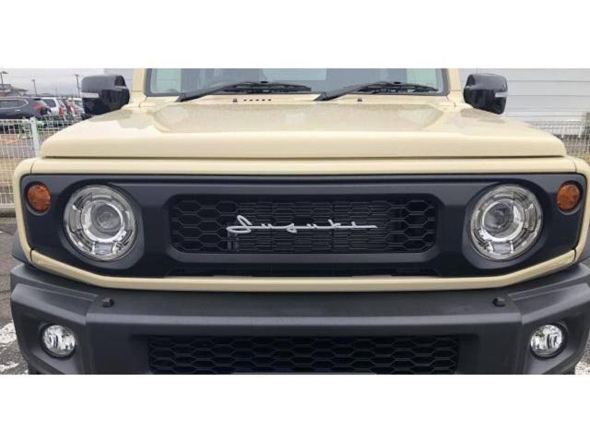 スズキジムニー JB64W JB74W フロントグリル マットブラック スズキ ジムニー JB64W JB74W フロントグリルマットブラック