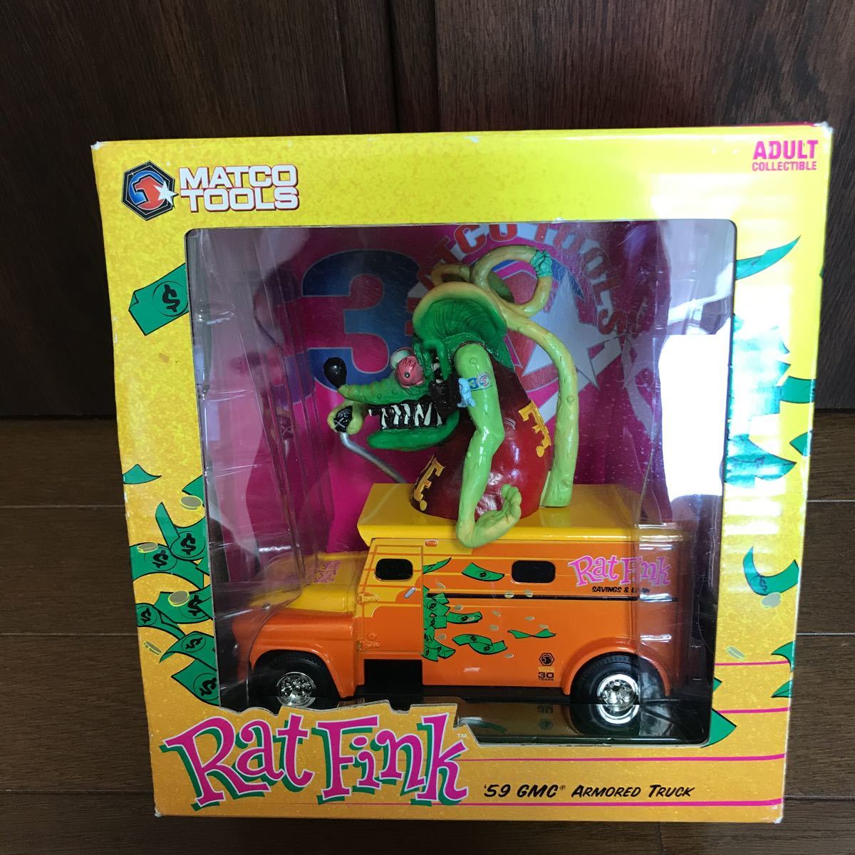 RAT FINK × MATCO TOOLS 59 GMC ARMORED TRUCK ラットフィンク RAT FINK × MATCO TOOLS 59 GMC ARMORED TRUCK ラットフィンク