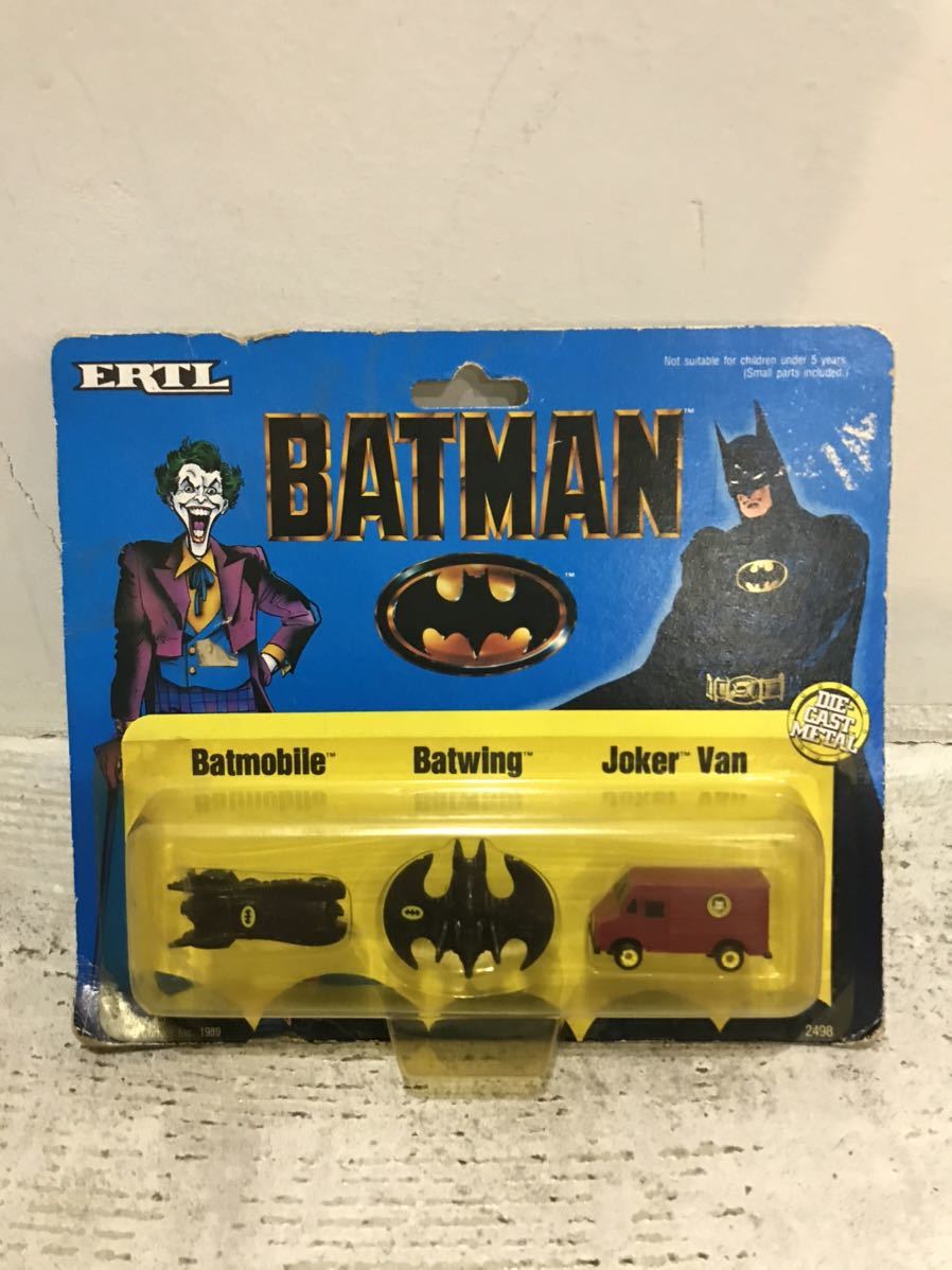 バットマン BATMAN ERTL batmobile ビヨンド 1989 joker van ジョーカー batwing バットモービル_画像1