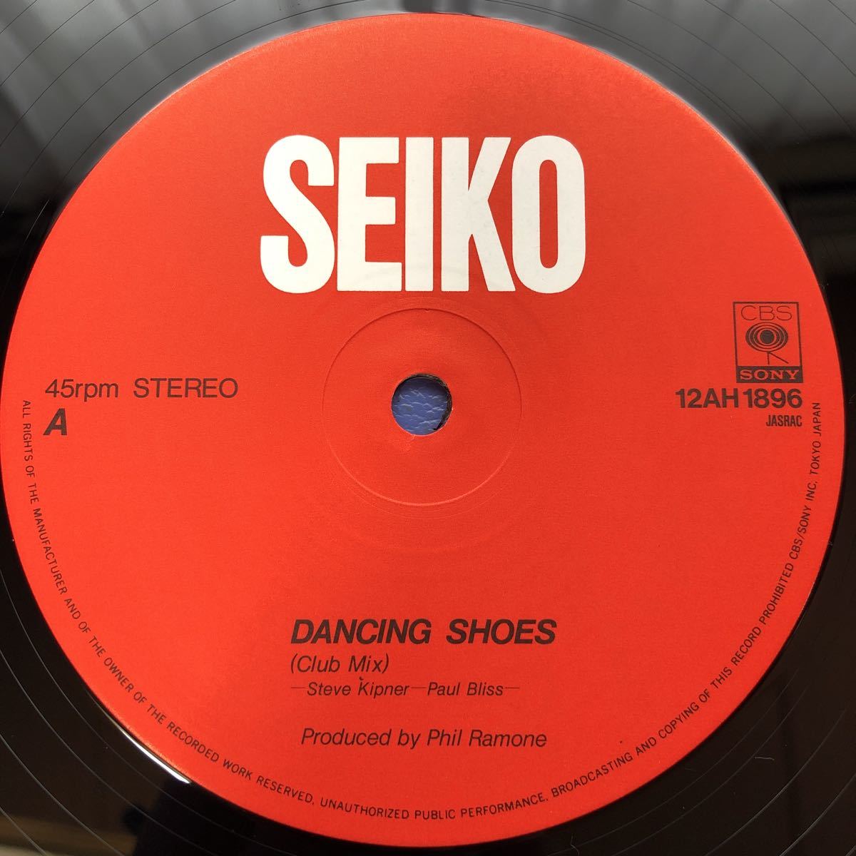 松田聖子 SEIKO Dancing Shoes 12インチ レコード 5点以上落札で送料無料m_画像3