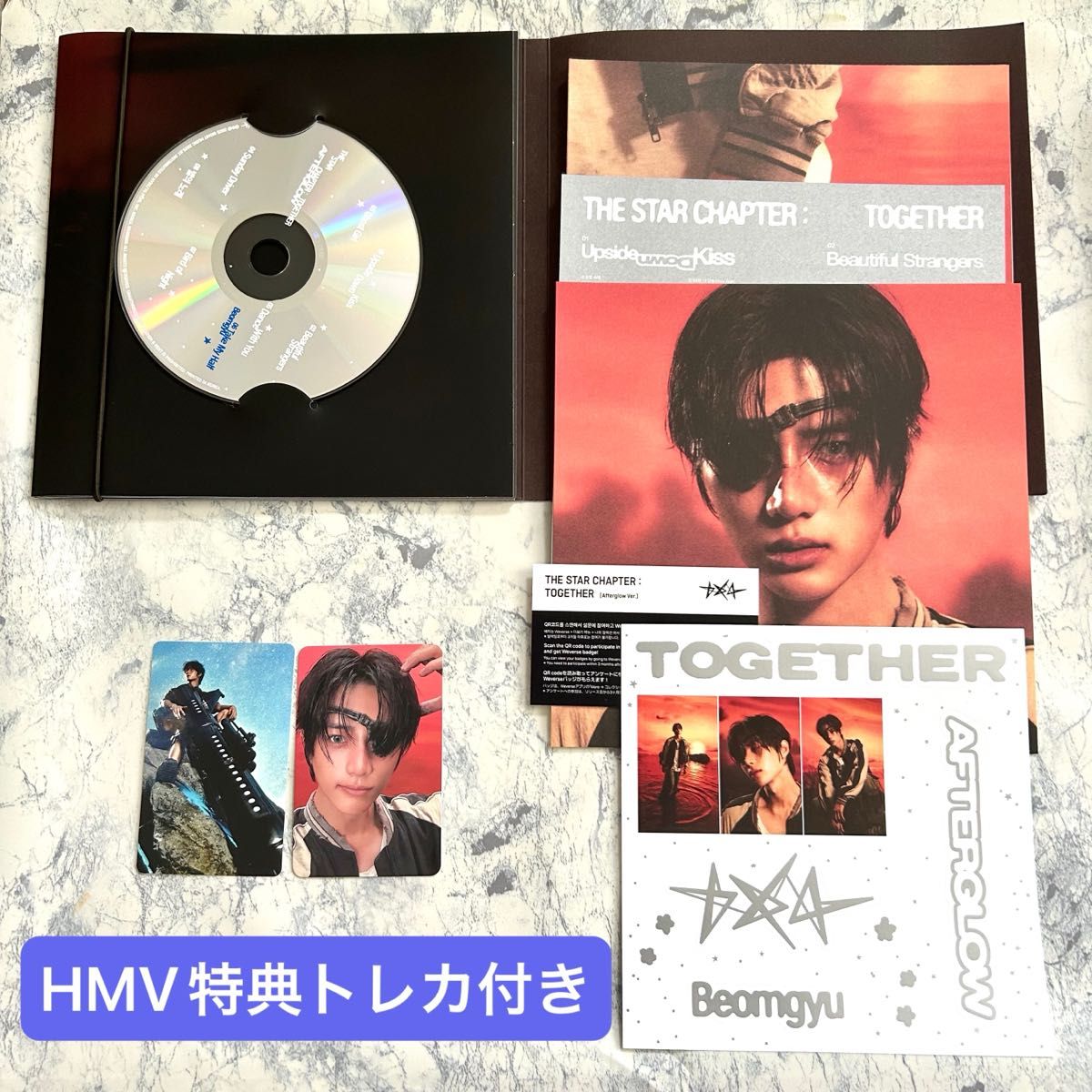 TXT Tomorrow 未開封アルバム8枚セット トレカ付き 新品 未再生 TOMORROW X TOGETHER TXT HMV特典トレカ付き CD