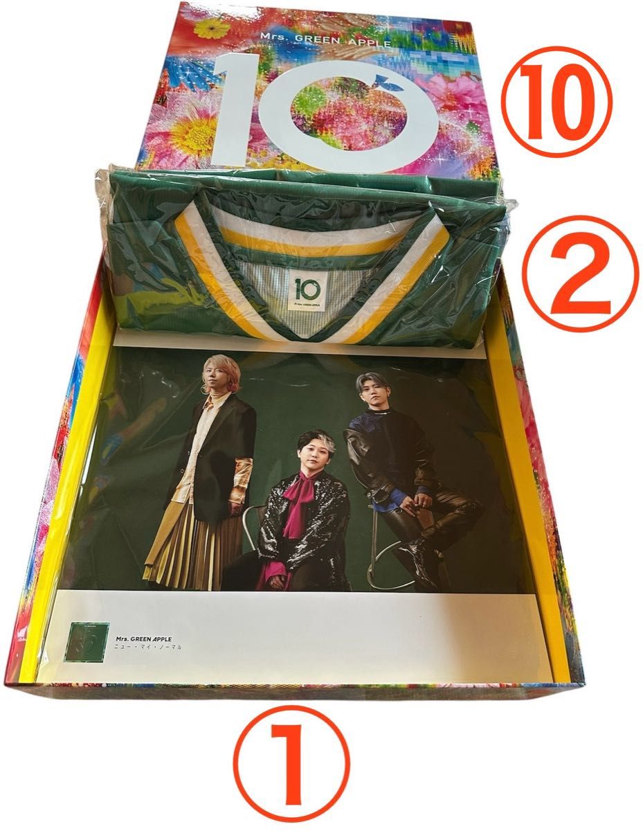Mrs. GREEN APPLE ミセス グッズコンプリート 13点 先着 限定 Mrs GREEN APPLE ミセス グッズコンプリート 13点 先着 限定