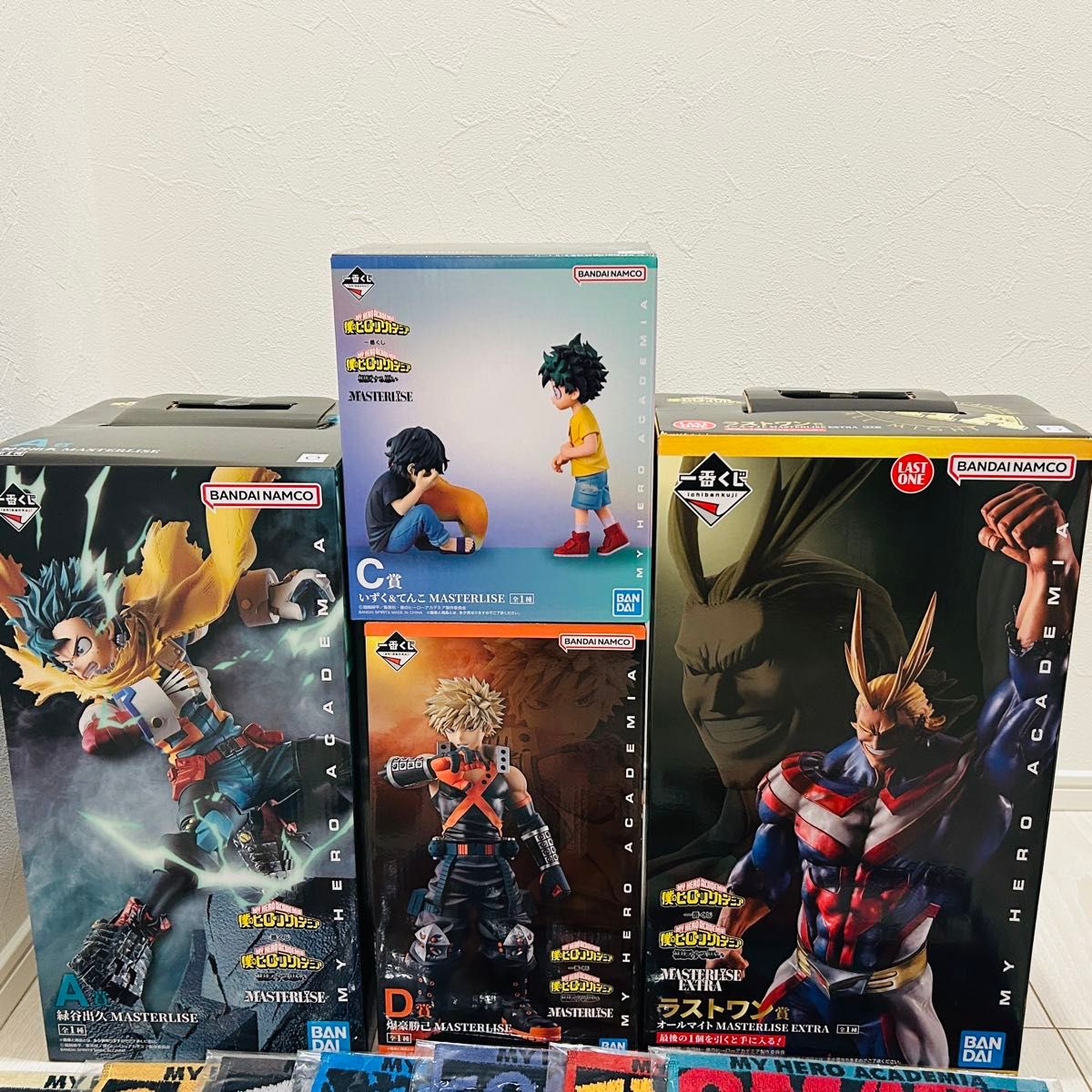 僕のヒーローアカデミア フィギュアセット下位賞おまけ付き 一番くじ ヒロアカ 僕のヒーローアカデミア A C D ラストワン賞