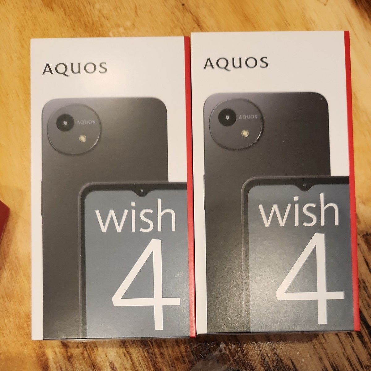 ますたー専用 4台のAQUOS wish4 A403SH ブラック SIMフリー AQUOS wish4 A403SH SoftBank版SIMフリー 新品未使用 ブラック