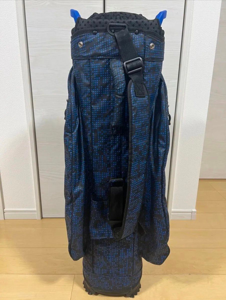 ぐっさん OUUL軽量キャディバック14分割6ポケット 美品 まあまあ綺麗】14分割 OUUL ゴルフ キャディバッグ デジタルカモ