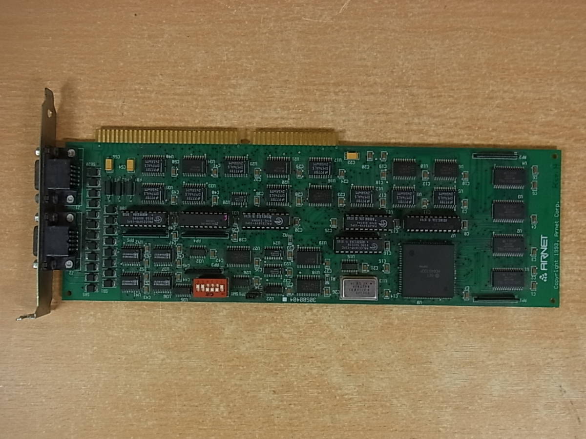 ◎F/350●アーネット ARNET☆ISAバスボード☆D-Sub×2 PCI☆S/570☆動作不明☆ジャンク_画像1