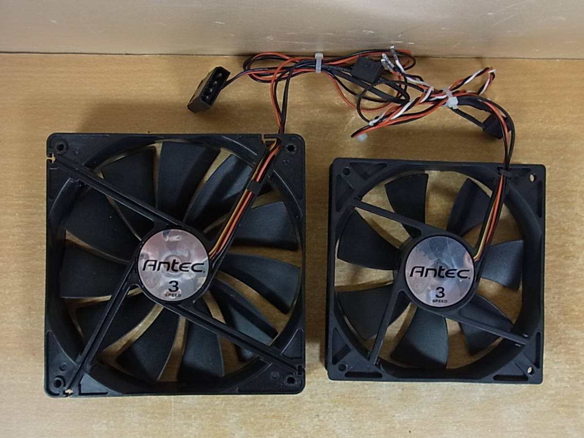 *F/378*Antec*PC case fan *3SPEED* operation unknown * Junk 