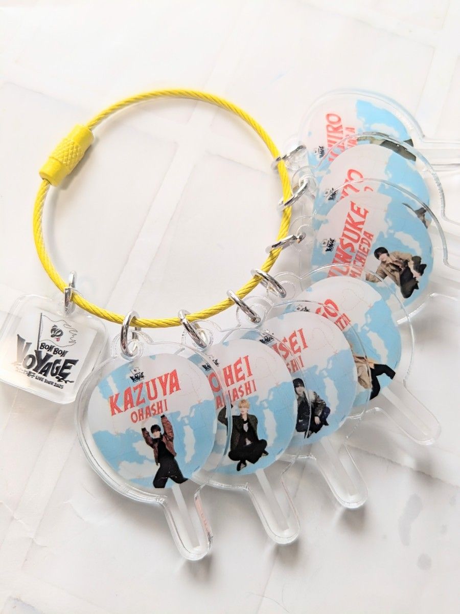 king&Prince なにわ男子 timeleszアクリルキーホルダー king&Prince なにわ男子 timeleszアクリルキーホルダー