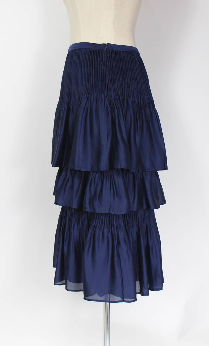  new goods 53900 jpy Austin Lead 40 skirt navy blue tia-do11 number lady's brand 