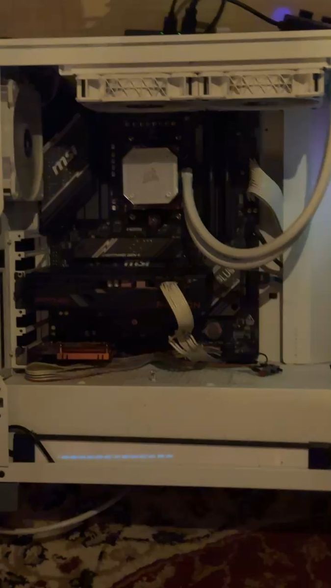 CORSAIR 簡易水冷CPUクーラー 240mm iCUE H100i ELITE CAPELLIX White ファン合計6個