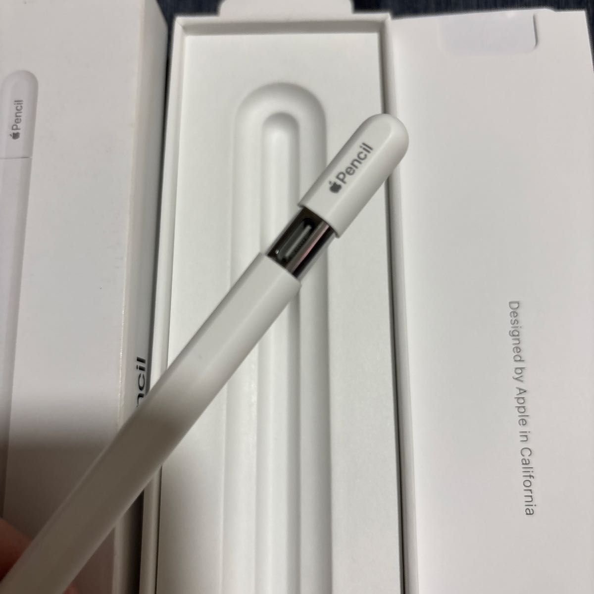 か*う様 【新品】純正 Apple Pencil USB-C 元箱付き 保証期間 新品未使用 保証付き Apple Pencil (USB-C) アップルペンシル