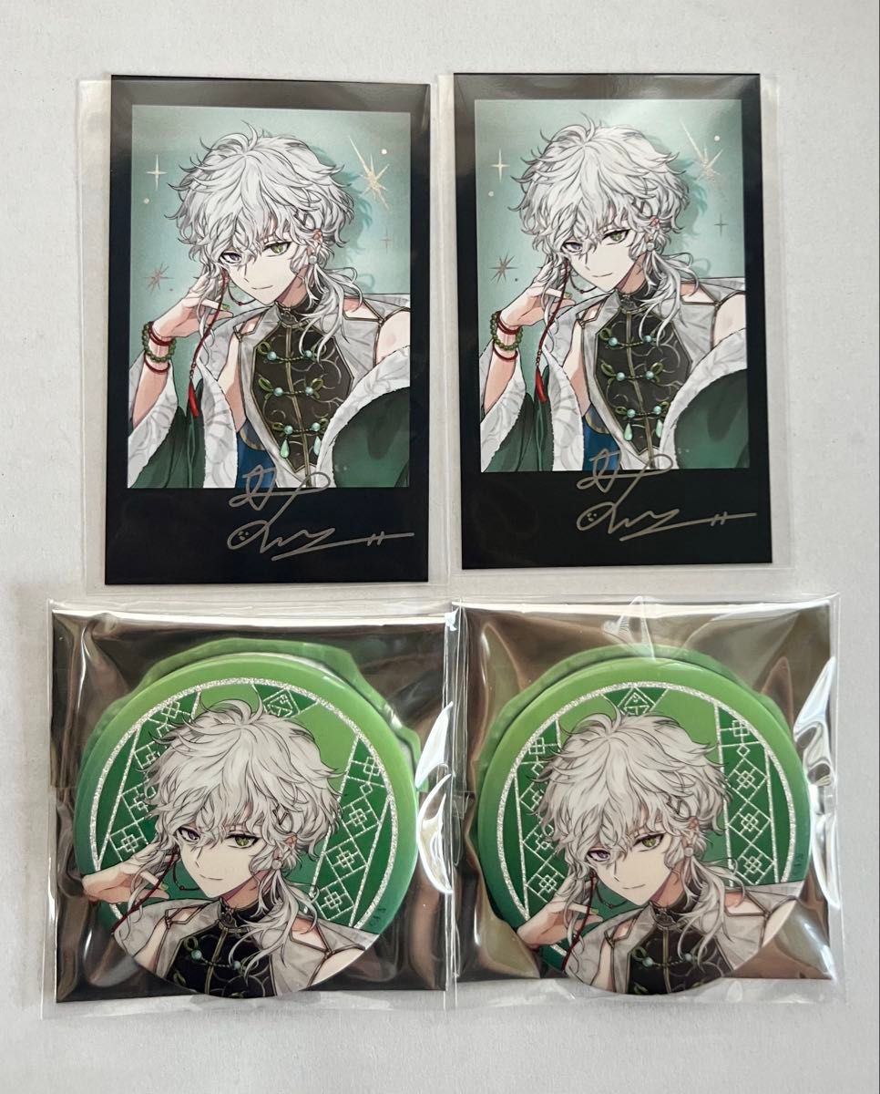 にじさんじ チェキ 缶バッジ (叢雲カゲツ多め) にじさんじ NIJISANJI Dytica 2nd Anniversary 缶バッジ チェキ