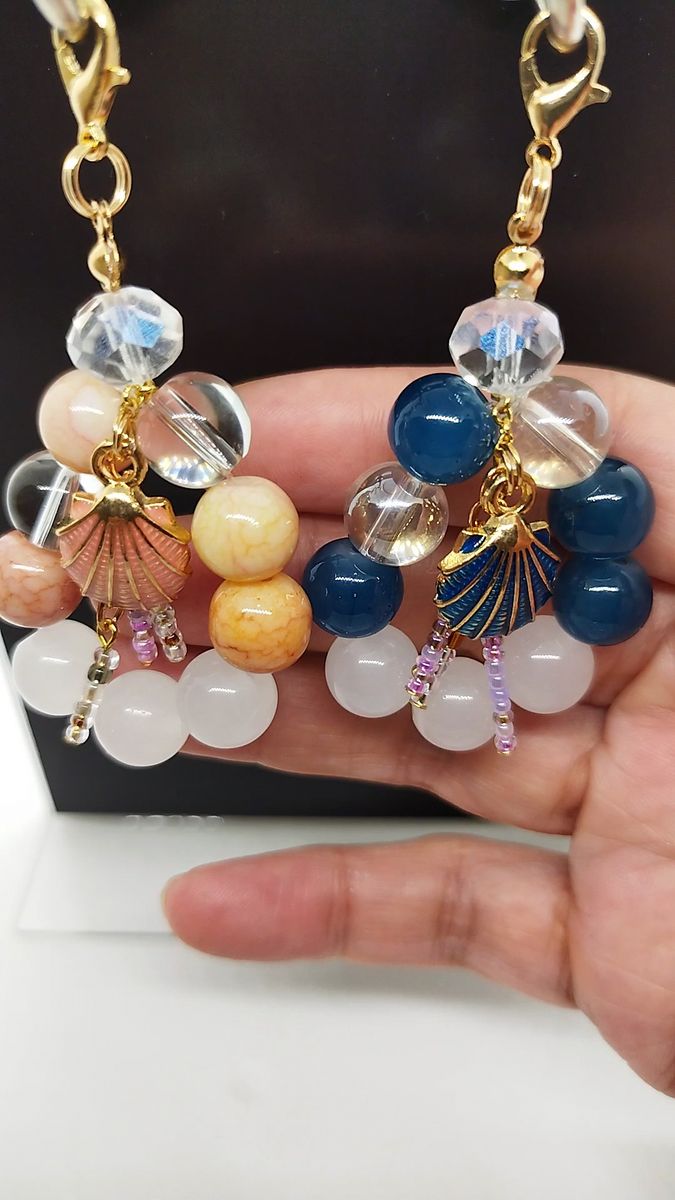 ハンドメイド チャーム 2点セット No.34
