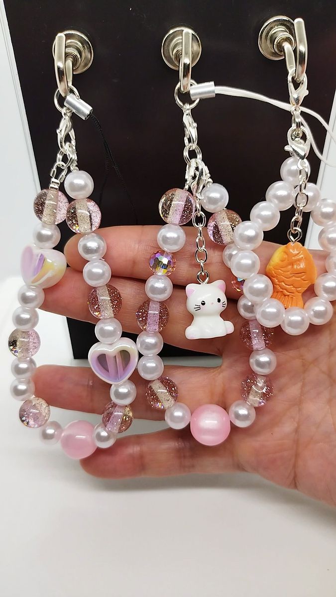 ハンドメイド ストラップ チャーム セット No.39