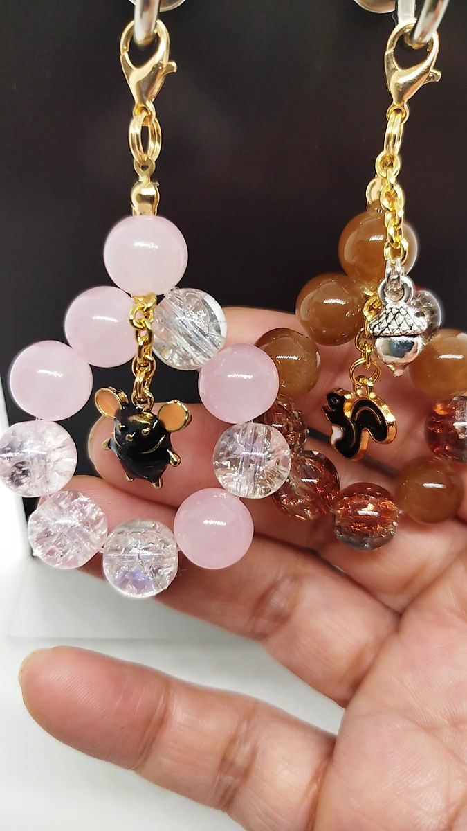 ハンドメイド チャーム 2点セット No.66