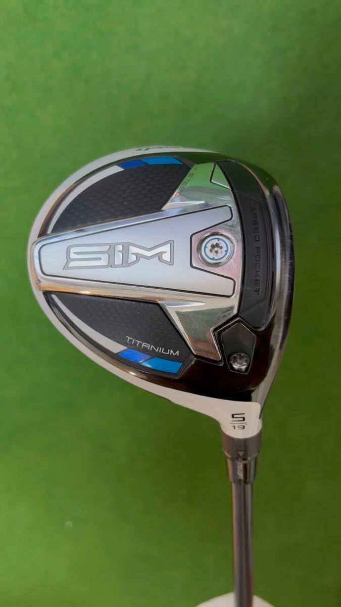 【名器】テーラーメイド SIM フェアウェイウッド 5W 19° TENSEI SILVER TM50 (S)