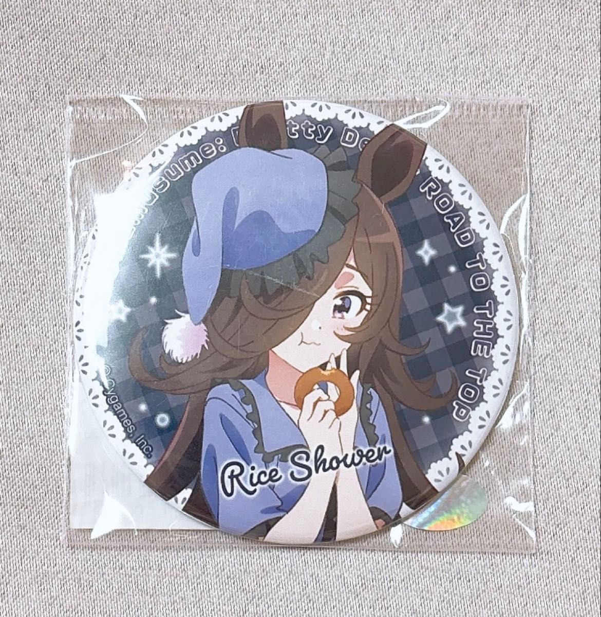 ウマ娘 ライスシャワー 公式缶バッジ 24個 ウマ娘 ライスシャワー 缶バッジ キャラバッジ パジャマ アニメ