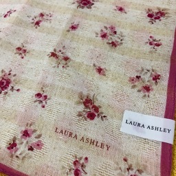 LAURA ASHLEY ローラアシュレイ ハンカチp小花柄_画像2