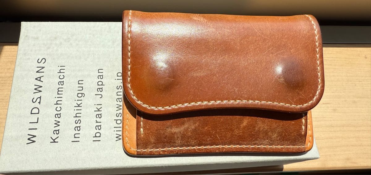 WILDSWANS ワイルドスワンズ タング シェルコードバン ナチュラル ワイルドスワンズ タング シェルコードバン ナチュラル サドル