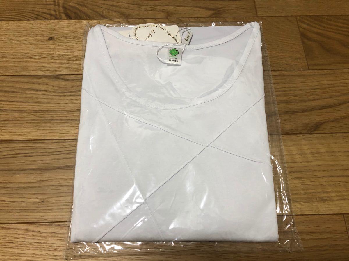 トップス　Tシャツ  七分袖　白　カットソー