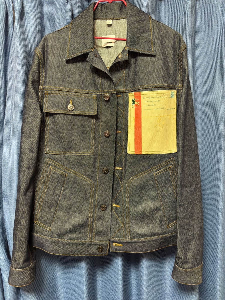 バーバリーロンドン デニム ジャケット 15号 Burberry london england デニムジャケット Gジャン 46