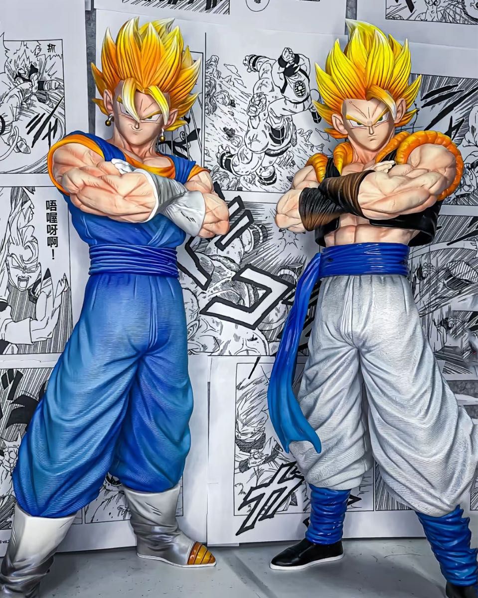 ドラゴンボール ゴジータ ベジット フィギュア 2個セット 黄 ドラゴンボール ゴジータ ベジット フィギュア 2個セット 黄