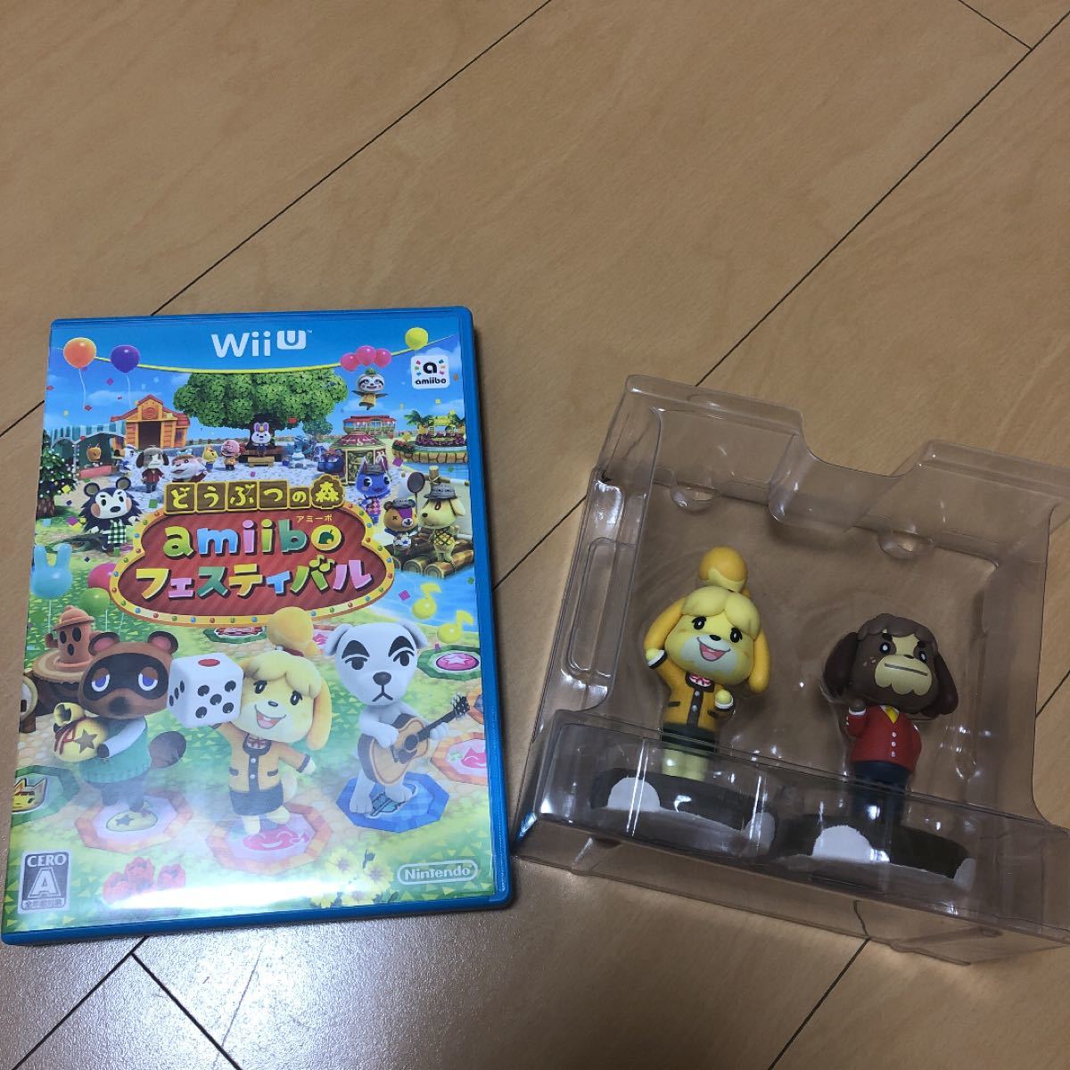 Wii U どうぶつの森 amiiboフェスティバル　ソフト&フィギュア