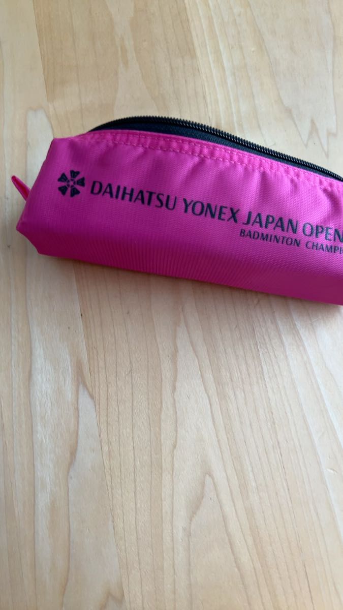 YONEX ペンケース ピンク DAIHATSU JAPAN OPEN 2017