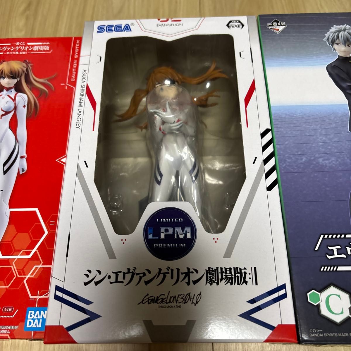 エヴァンゲリオン新劇場版 フィギュア 3体セット エヴァンゲリオン劇場版 フィギュア 3体セット|Yahoo!フリマ