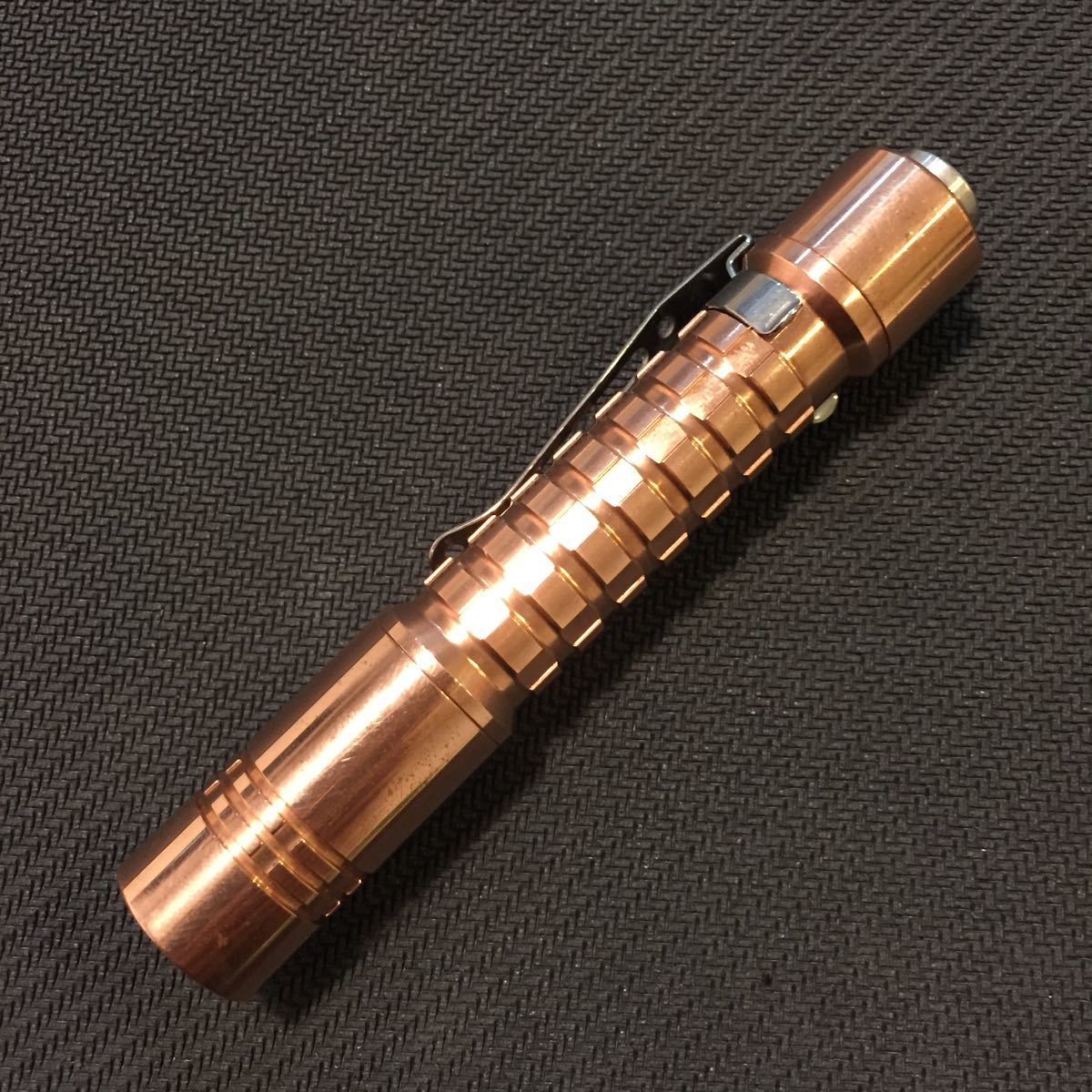 ReyLight copper AAA 10440 kit 検)flashlight