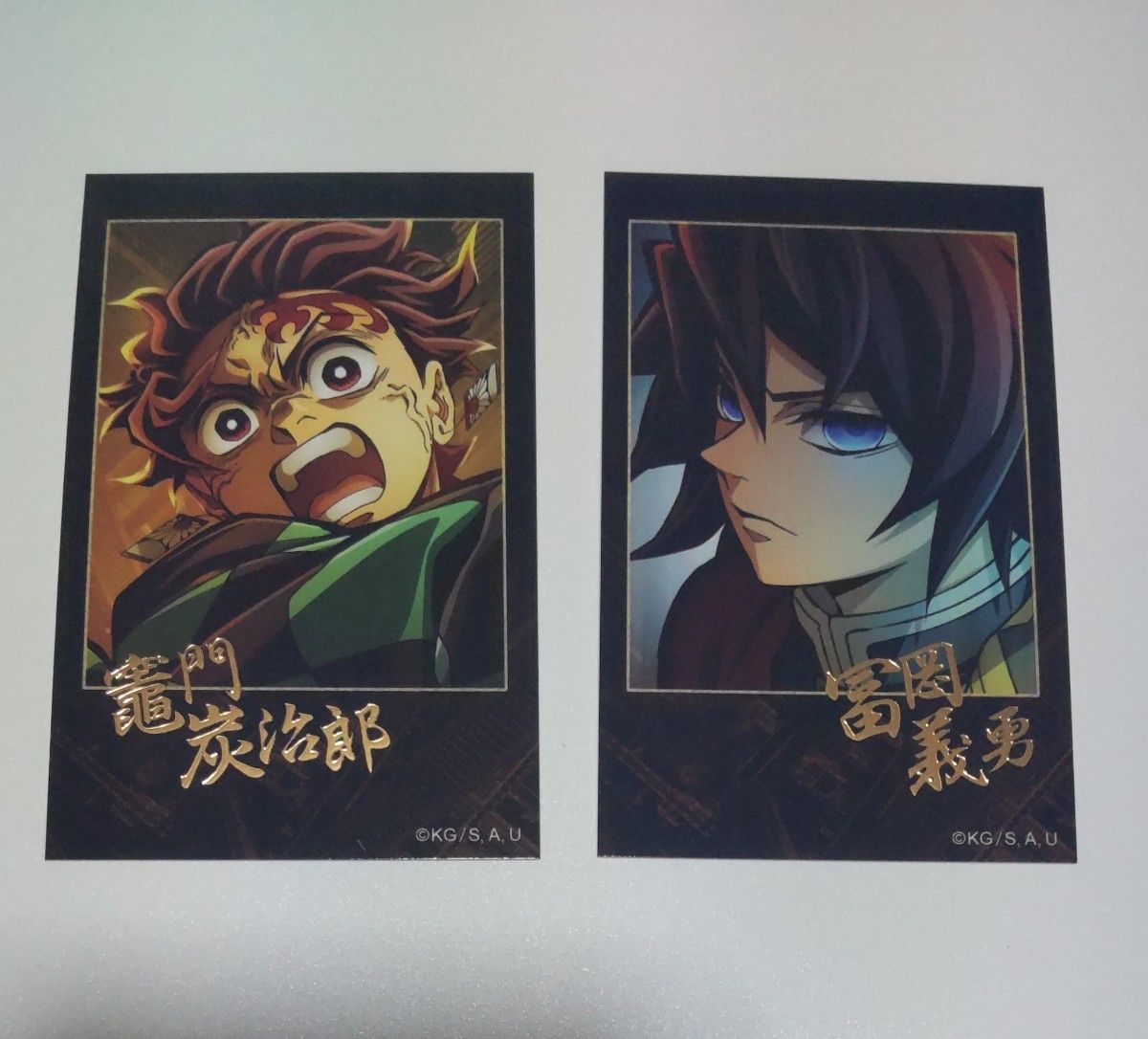 劇場版 鬼滅の刃 無限城編 ティザービジュアル チェキ風ブロマイド 義勇 劇場版 鬼滅の刃 無限城編 ティザービジュアル チェキ風