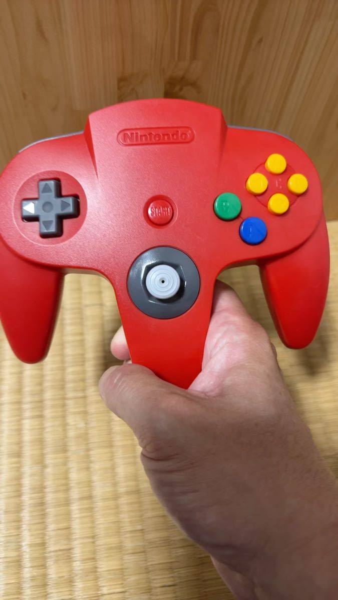 ニンテンドー64 コントローラー レッド