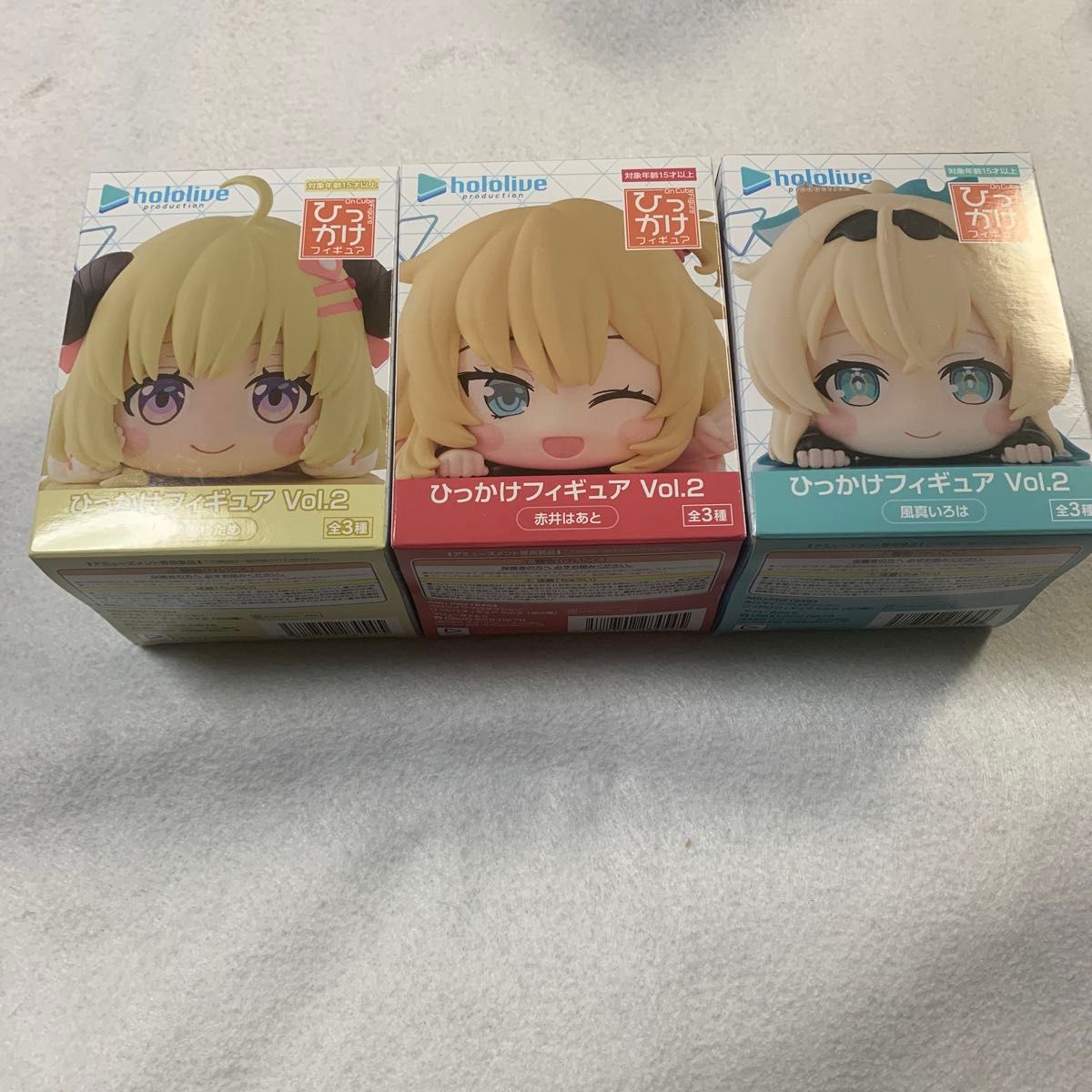 ホロライブ ひっかけフィギュア vol.2 赤井はあと 風真いろは 角巻わため ホロライブ ひっかけフィギュア vol.2 赤井はあと 風真いろは 角