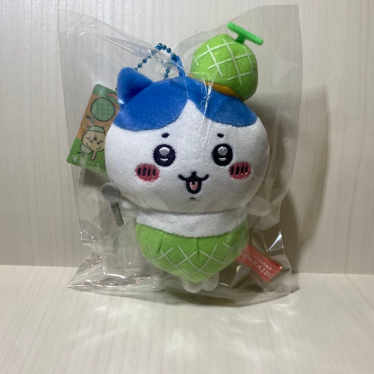 ちいかわ 北海道 メロン ハチワレ 20個 北海道限定 ちいかわ メロン ハチワレ ぬいぐるみキーチェーン