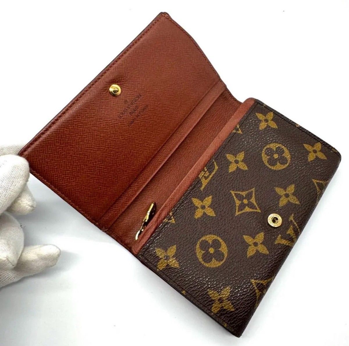 美品✨️ルイヴィトン モノグラム ポルトモネビエ トレゾール 折り財布 財布 美品 ルイヴィトン モノグラム ポルトモネビエ トレゾール