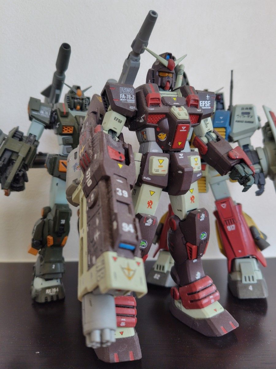 完全塗装版 1/100 MG プラモ狂四郎登場ガンダム フルコンプ3体セット 完全塗装版 1/100 MG プラモ狂四郎登場ガンダム フルコンプ3体