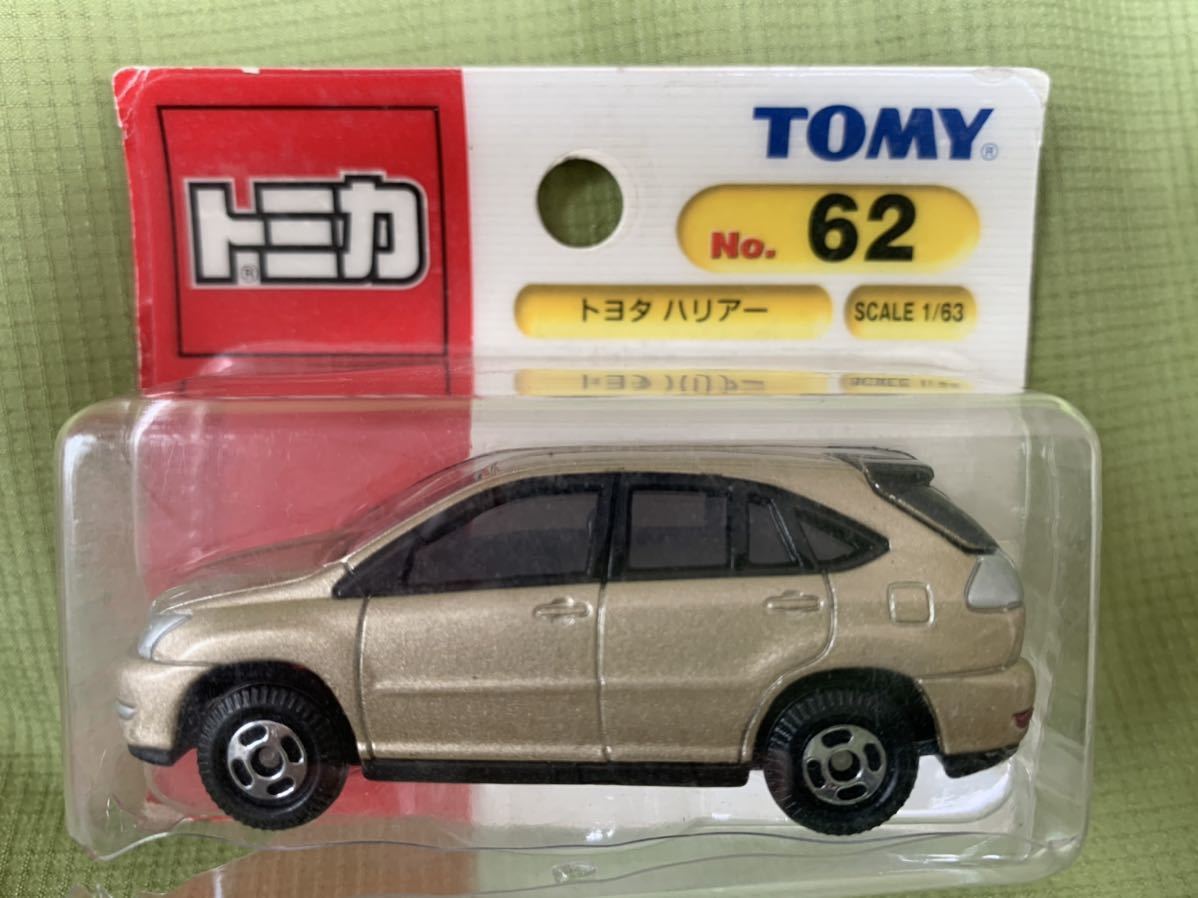 トミカ TOMY トミー■62 トヨタ　ハリアー　ブリスターパック_画像1