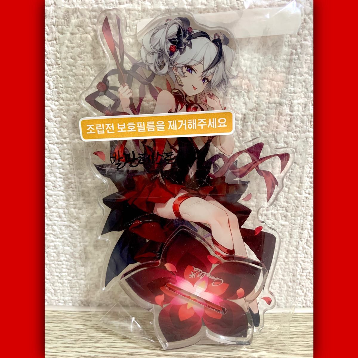 鳴潮 AGF 韓国 限定 ツバキ SPアクリルスタンド 公式正規品 未開封/当日発送】鳴潮 ツバキ アクリルスタンド 韓国 二次創作